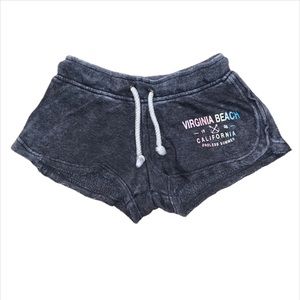 Grey sleeping shorts